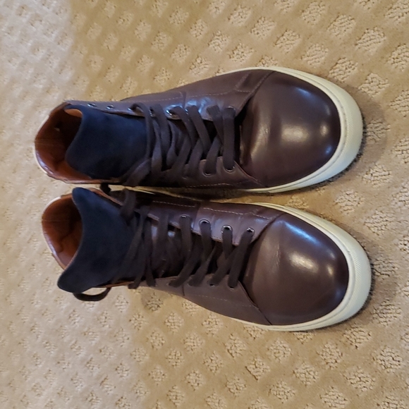 Men's Lloyd High Top Leather Sneaker these are 12s but fit like a 13!!NO BOX - Picture 3 of 9